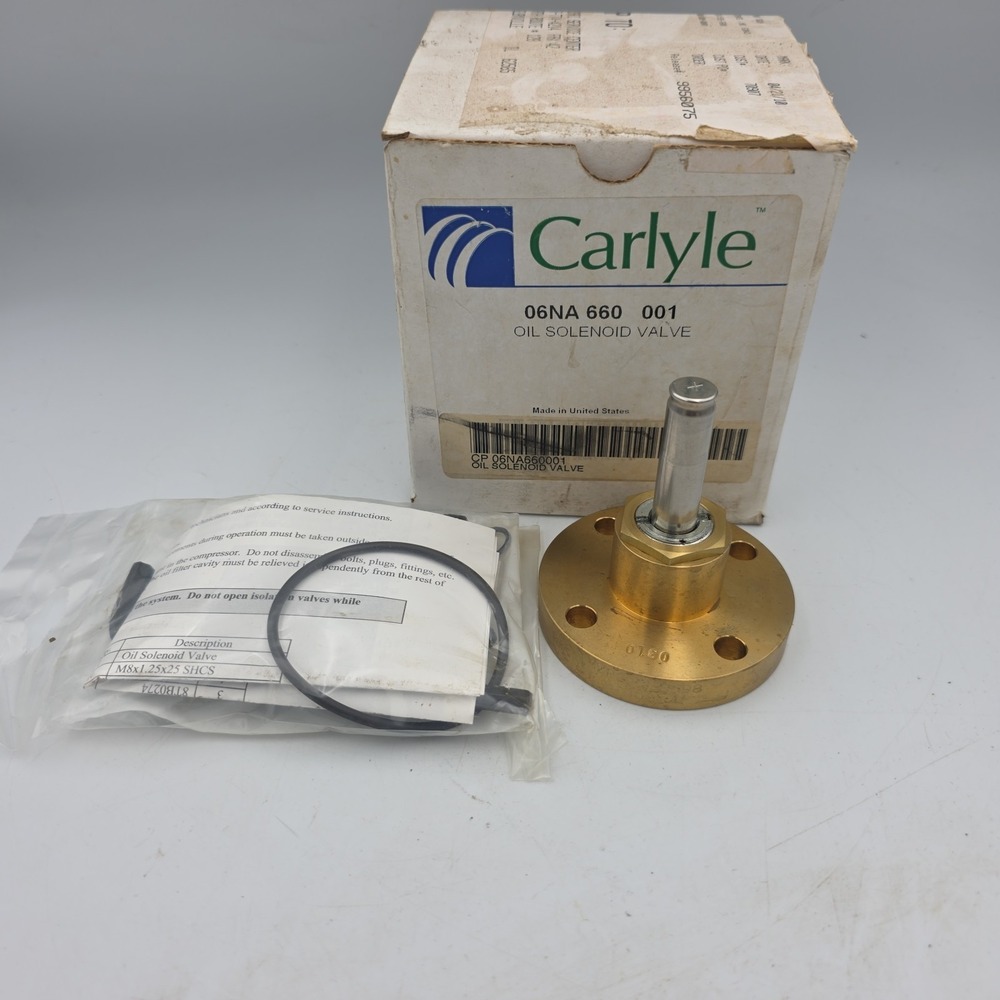 Carlyle 06NA 660 001 ( MZP20Cl-R598 / 8TB0884) Oil Solenoid Valve